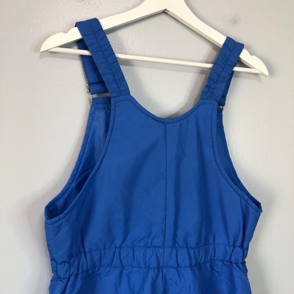 Profile Vintage Blue Ski Snow Suit Bib Overalls Large - Picture 5 of 15